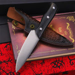 Steak knife + leather case